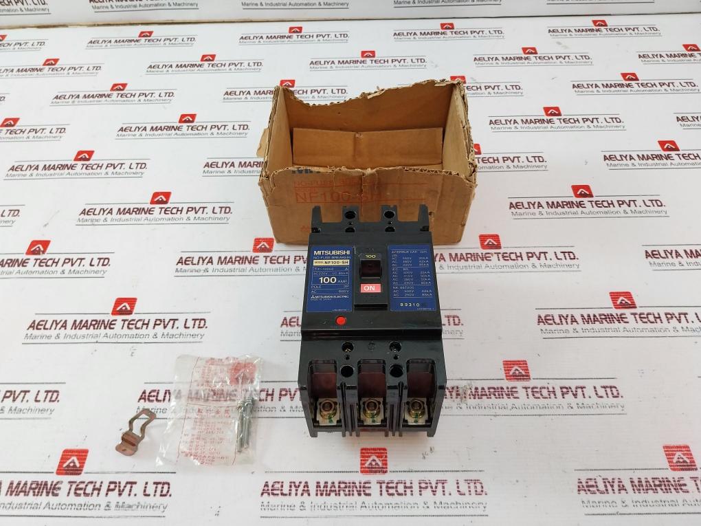 Mitsubishi Nf100-sh 3P Pole No-fuse Circuit Breaker 100 Amp 660V 50/60Hz