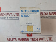 Mitsubishi S-n20 Magnetic Contactor 100-110V 60Hz