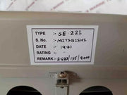 Mitsubishi Se-221 Automatic Voltage Regulator 110V