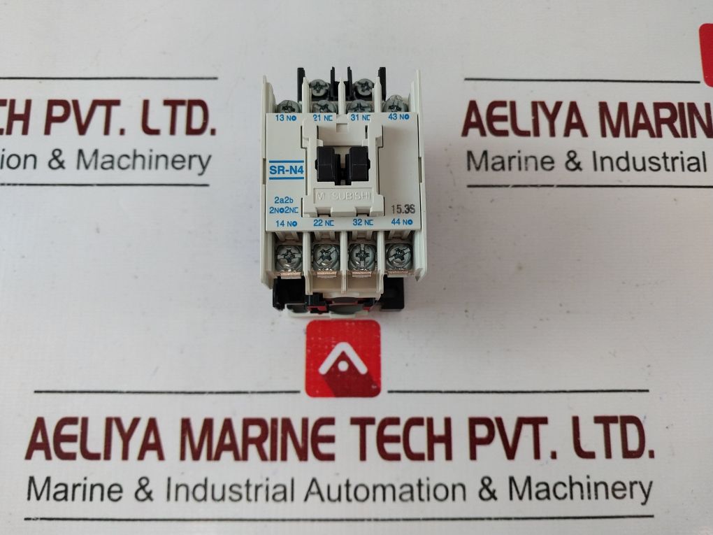 Mitsubishi Sr-n4 Contactor Relay 10A 100-110V 60Hz 2A2B