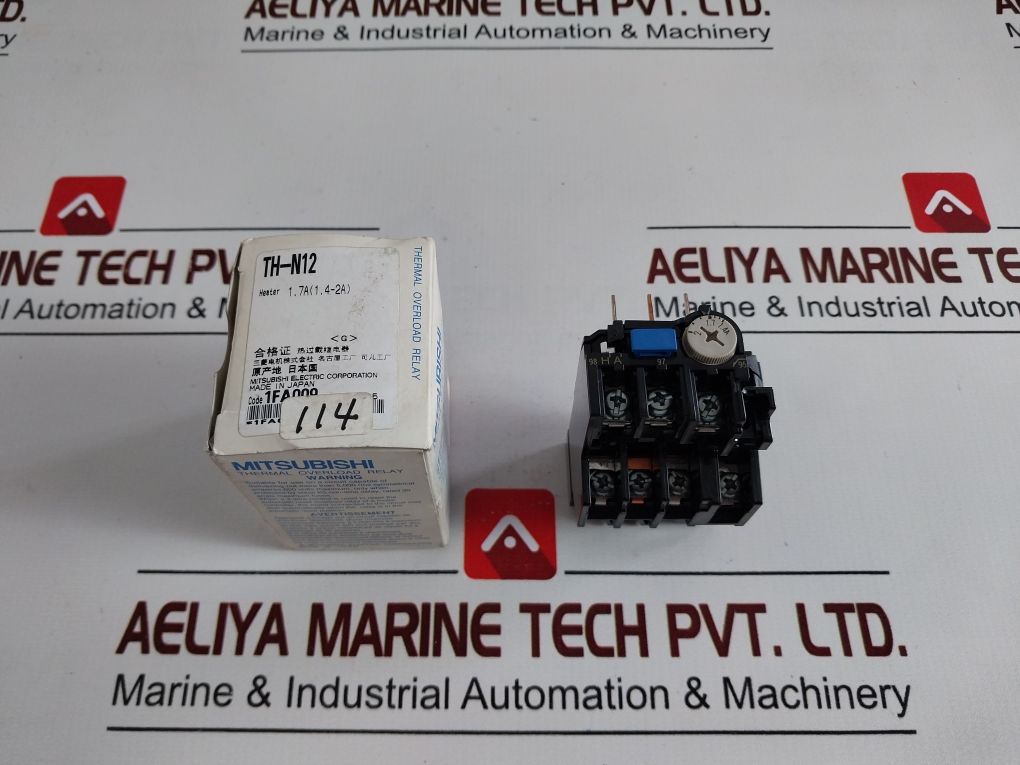 Mitsubishi Th-n12 Thermal Overload Relay 1.7A