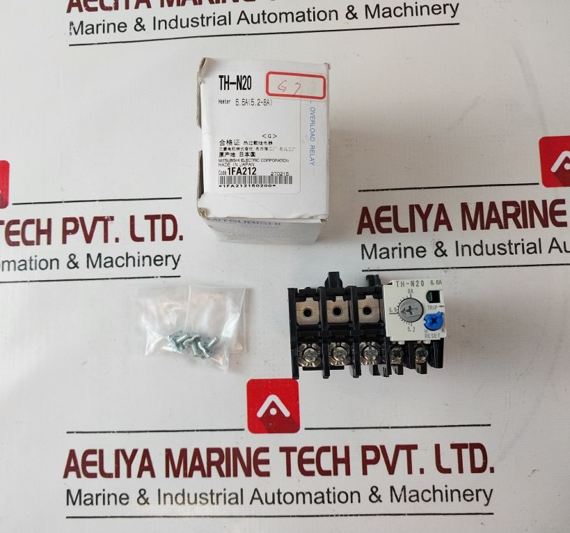 Mitsubishi Th-n20 Thermal Overload Relay 6.6A