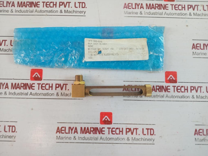 Mitsubishi Xj200+Xl125 Brass Oil Liquid Level Indicator Sight Glass Gauge