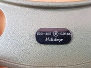 Mitutoyo 104-142 Out Side Micrometer Set 300-400 0.01Mm