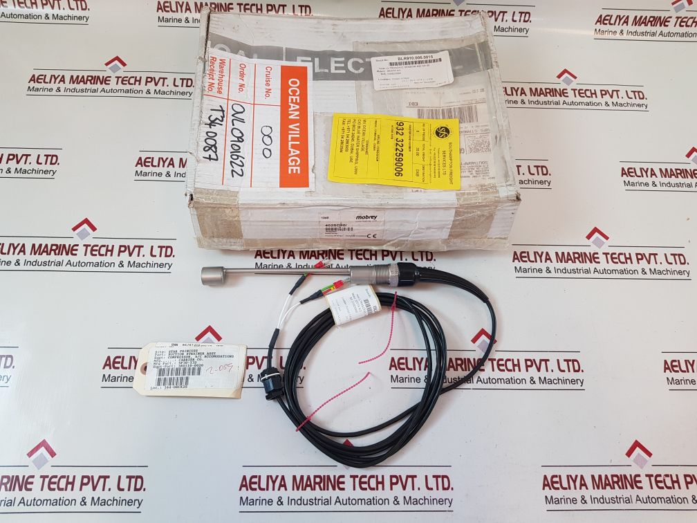 Mobrey 402Sd80 Ultrasonic Sensor With Cable