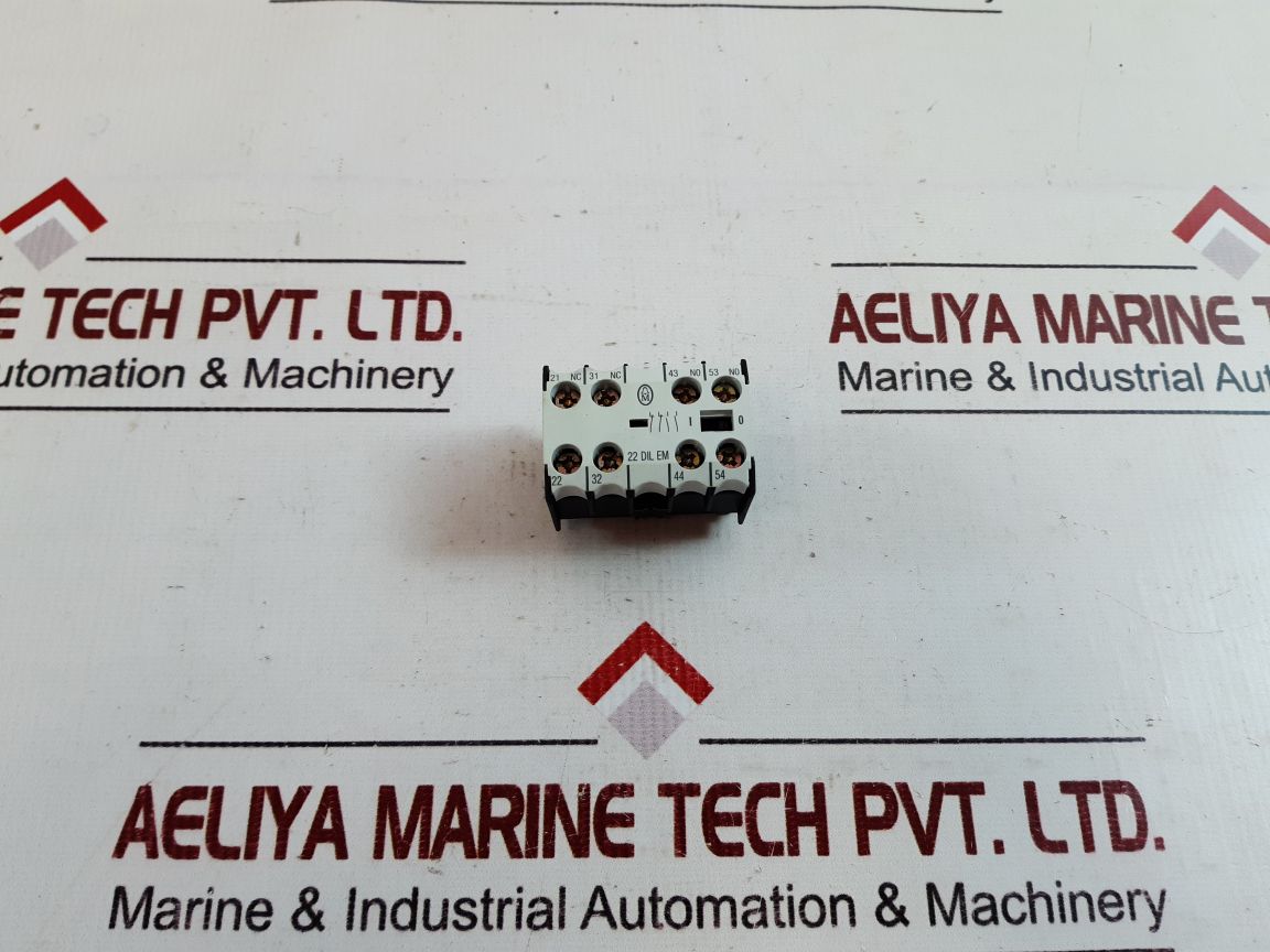Moeller 22 Dil Em Auxiliary Contact Module Iec/En60947 600V Ac Max 10A