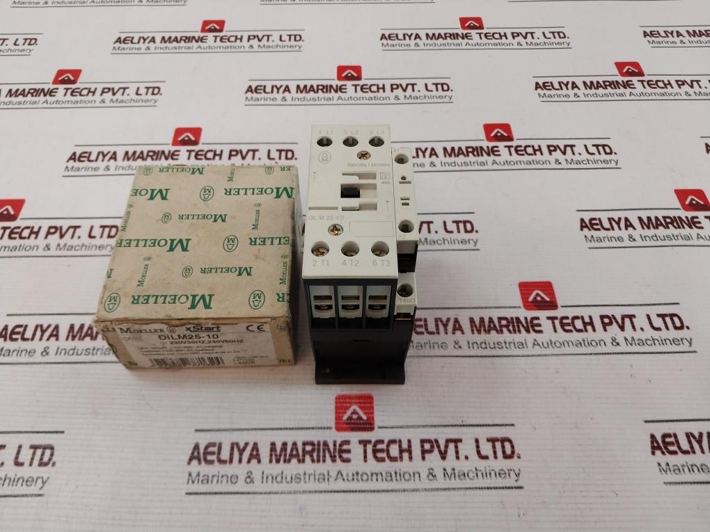 Moeller Dil M 25-10 Contactor 40A 3 Ph 600V Ac