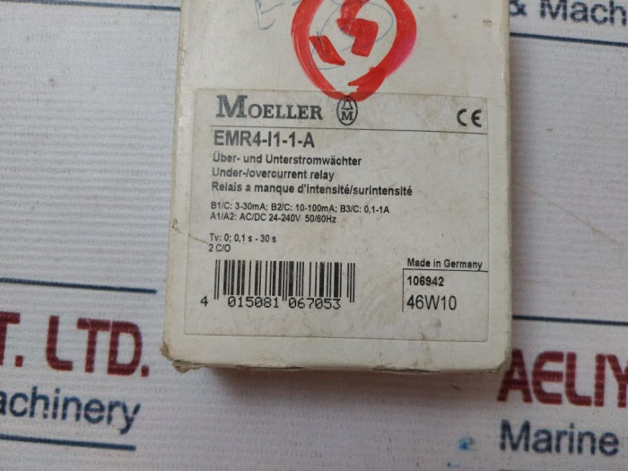 Moeller Emr4-i1-1-a Current Rms Monitoring Relay – Aeliya Marine