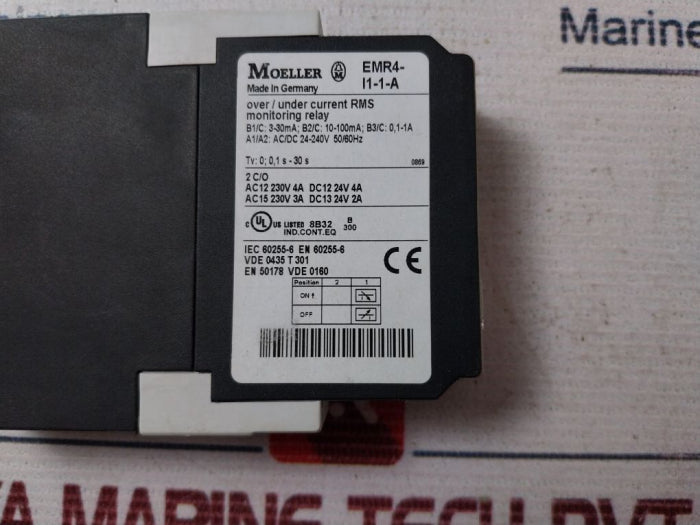 Moeller Emr4-i1-1-a Single-phase Current Monitoring Relays – Aeliya Marine