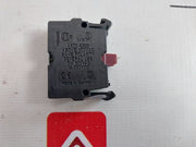 Lot of 2X Moeller M22-K01 Contact Block 10A 600VAC