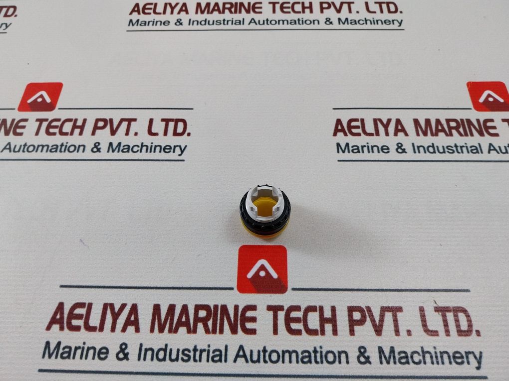 Moeller M22-led230-w Push Button Round Yellow Pilot Light