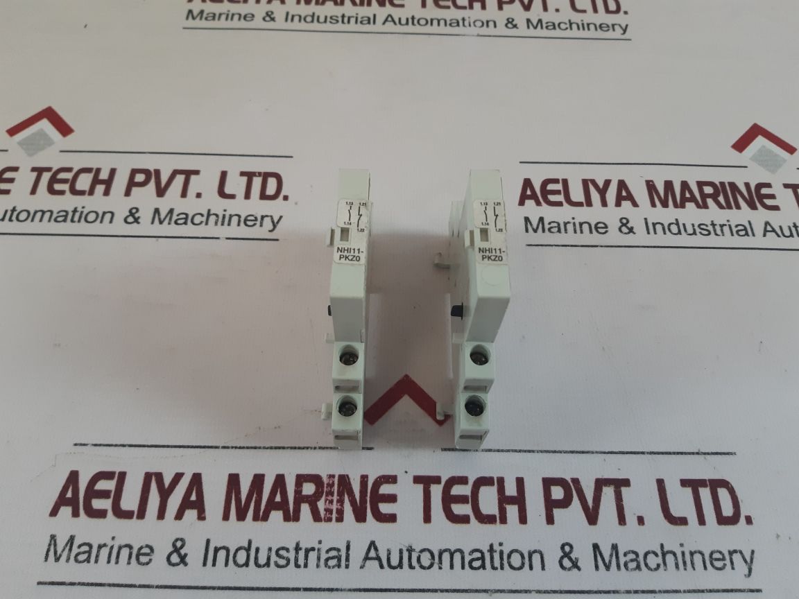 Lot Of 5x Moeller Nhi11-pkz0 Auxiliary Contact Block