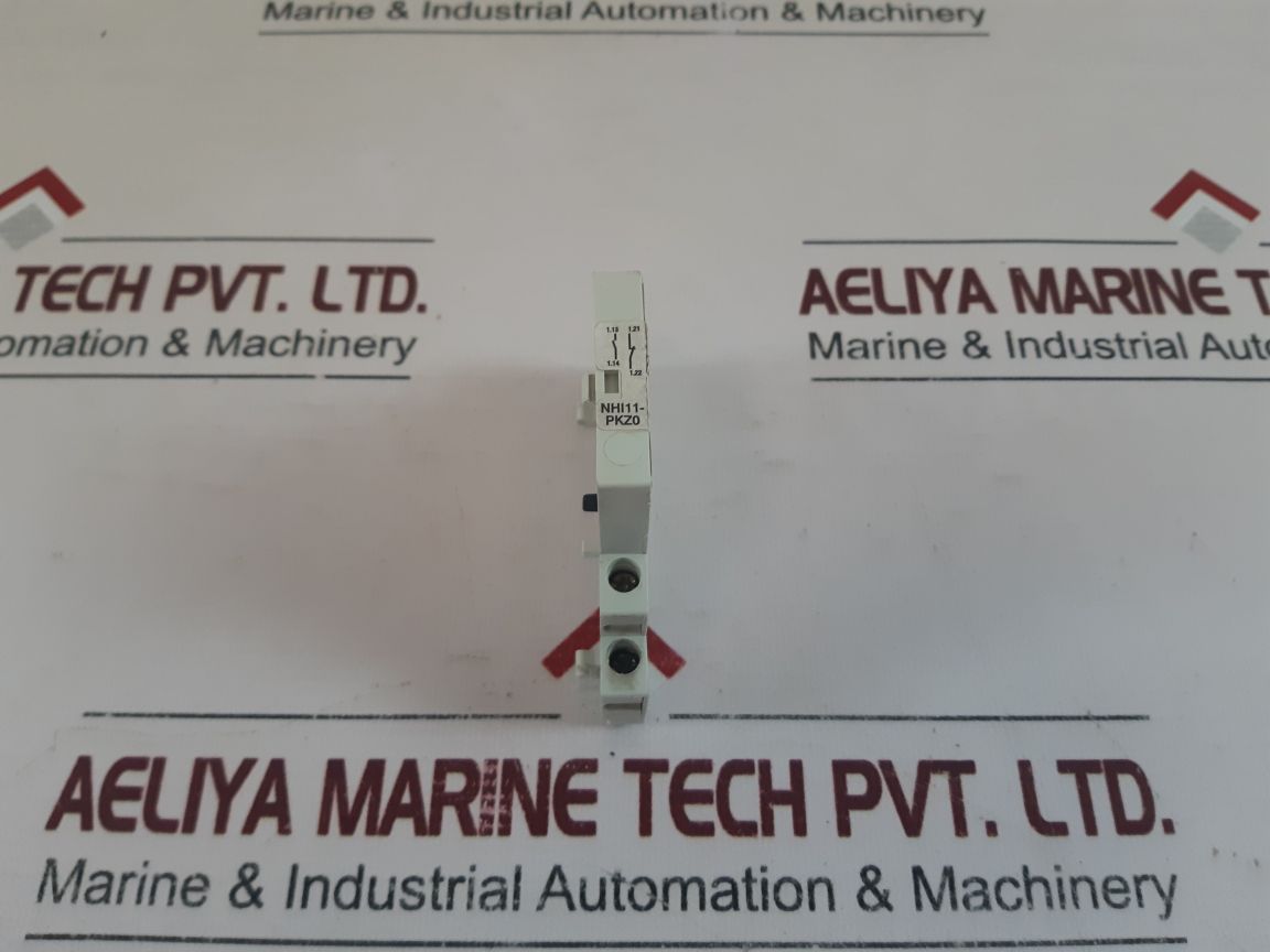 Lot Of 5x Moeller Nhi11-pkz0 Auxiliary Contact Block