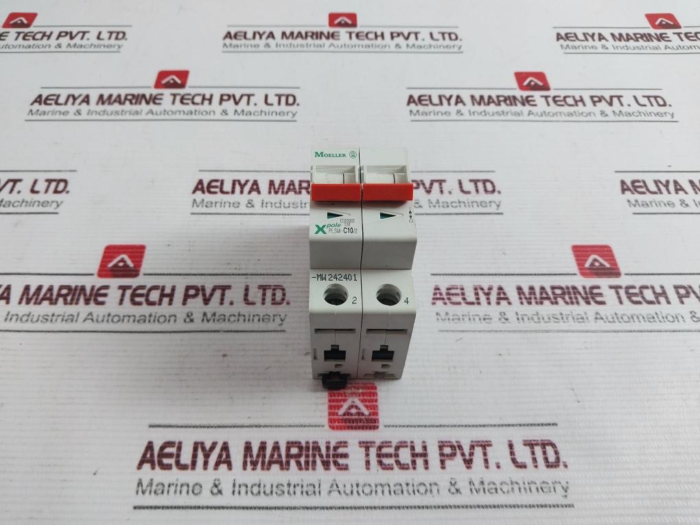 Moeller Plsm-c10/2-mw Circuit Breaker