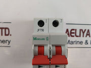 Moeller Plsm-c10/2-mw Miniature Circuit Breaker