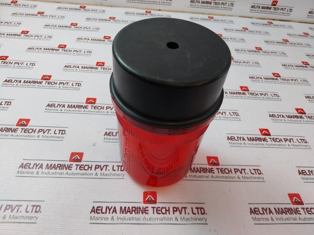 Moflash Signalling R201-61Rs Red Buzzer Revolving Light