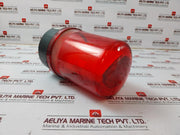 Moflash Signalling R201-61Rs Red Buzzer Revolving Light