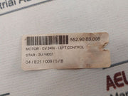Molon Cv-240V Left Control Star-2U-y4331 Shaded Pole Gearmotor Hgm-3004-13