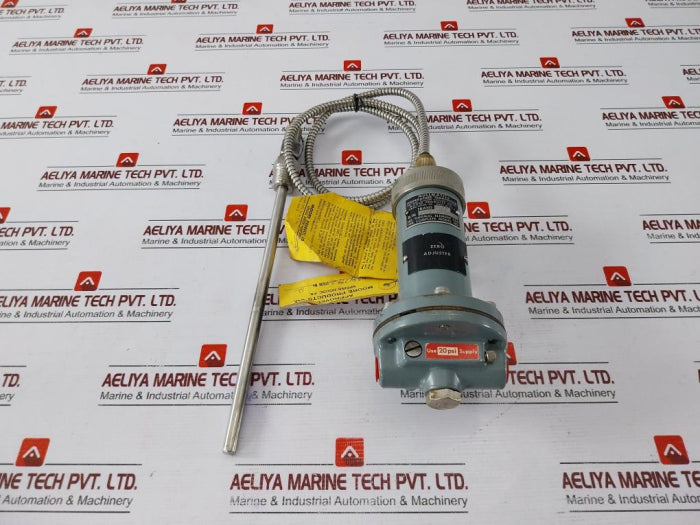 Moore 33C Nullmatic Temperature Transmitter 5477-c 8F Use 20 Psi