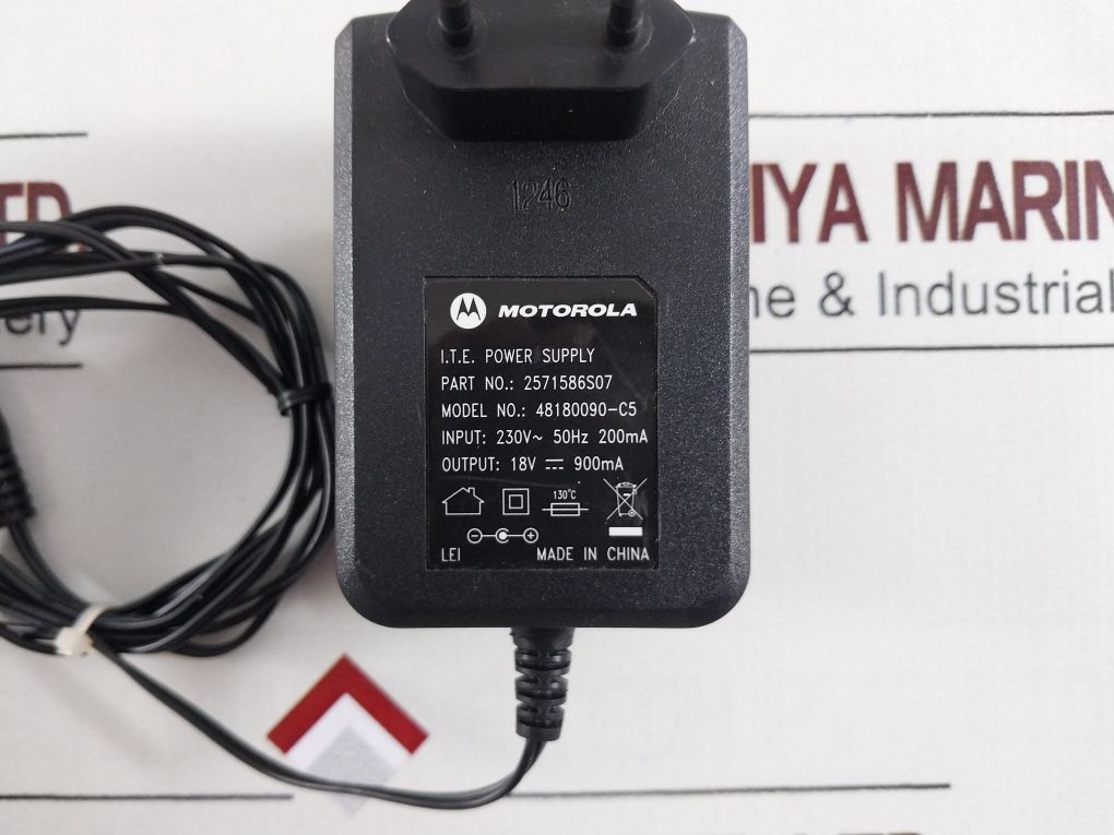 Motorola 48180090-c5 Adaptor 2571586S07