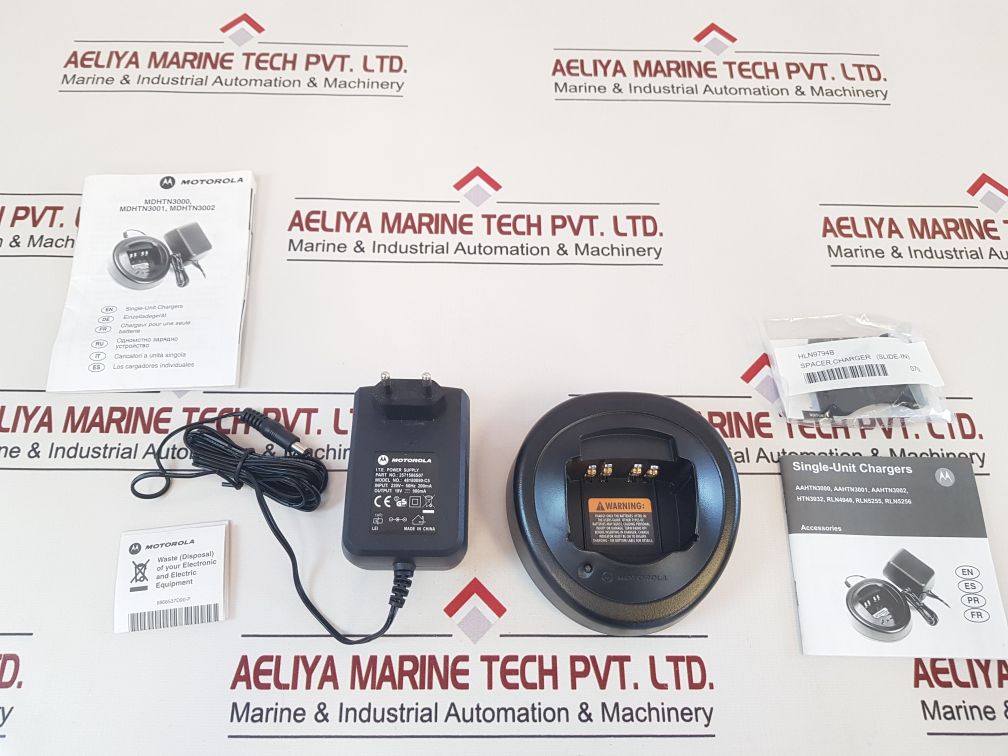 Motorola Htn9000C Single Unit Chargers 48180090-c5 With Hln9794B Set