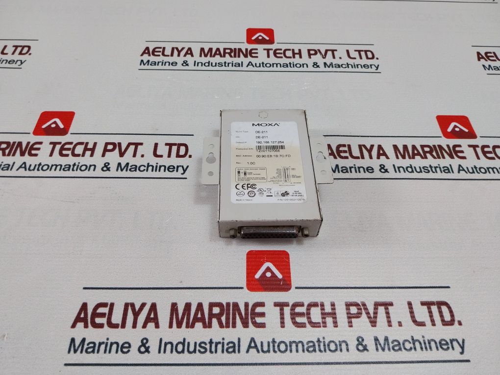 Moxa De-211 Device Server 1201002112019