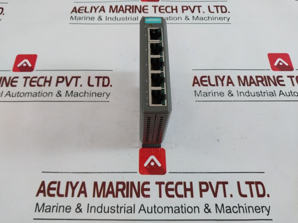 Moxa Eds-205 5-port Ethernet Switch 3093015000024 Rev.: 2.1.2