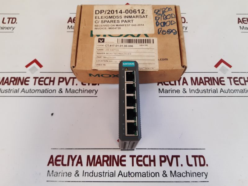 Moxa Eds-205 Ethernet Switch Rev.: 2.1.1