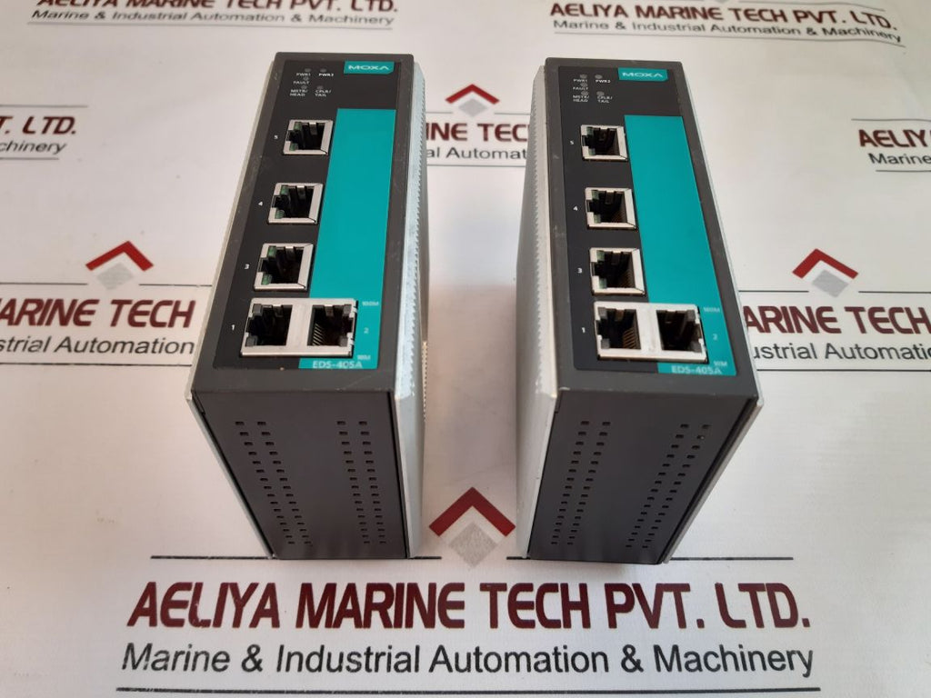 Moxa Eds-405A Etherdevice Switch 3093000001654 Rev.: 2.0.0 – Aeliya Marine