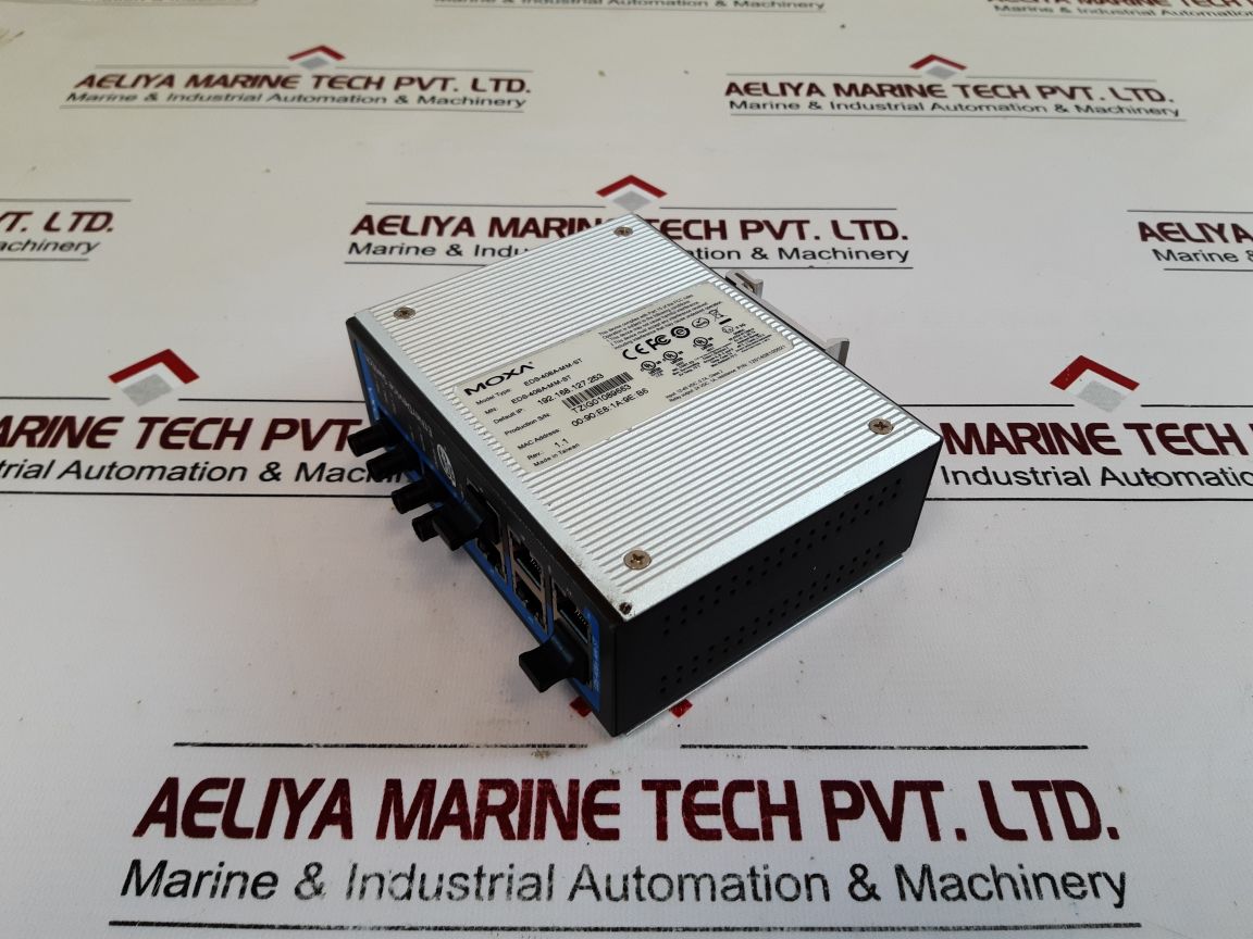 Moxa Eds-408A-mm-st Rev-1.1 Etherdevice Switch ,1201408100021