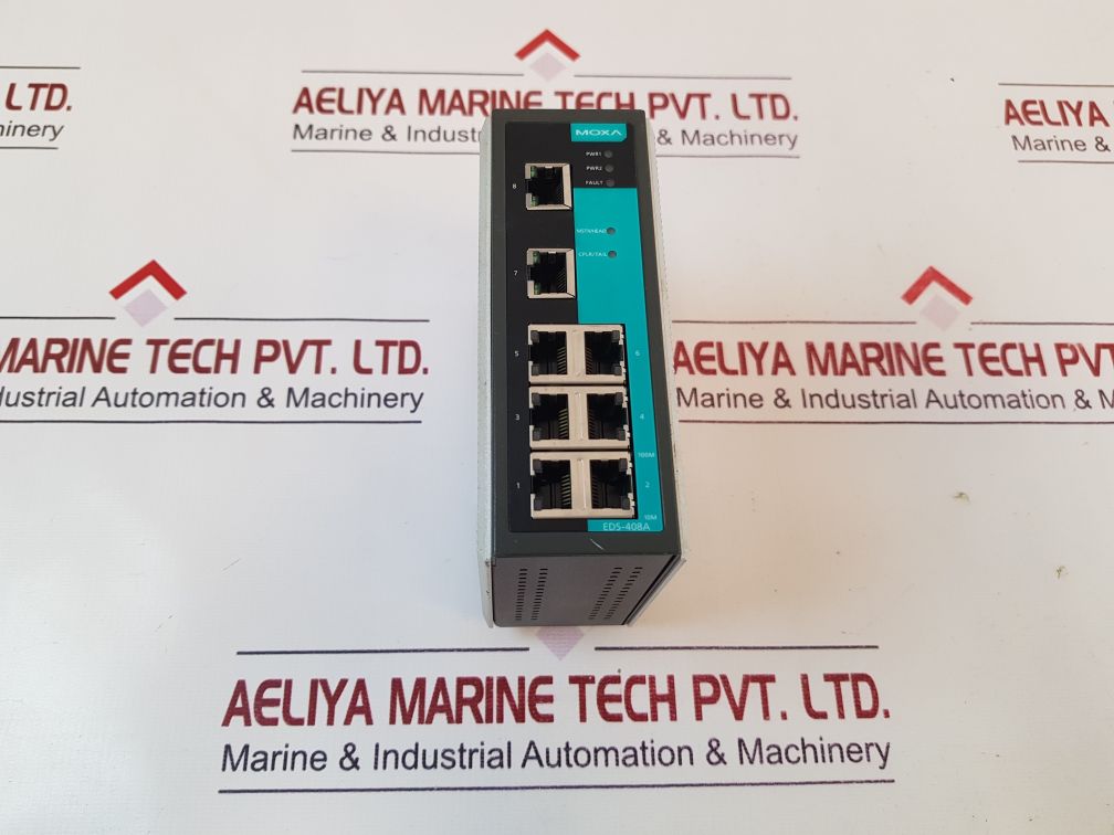 Moxa Eds-408A Rev.2.0.0 Ether Device Switch Eds-408A (Sam)