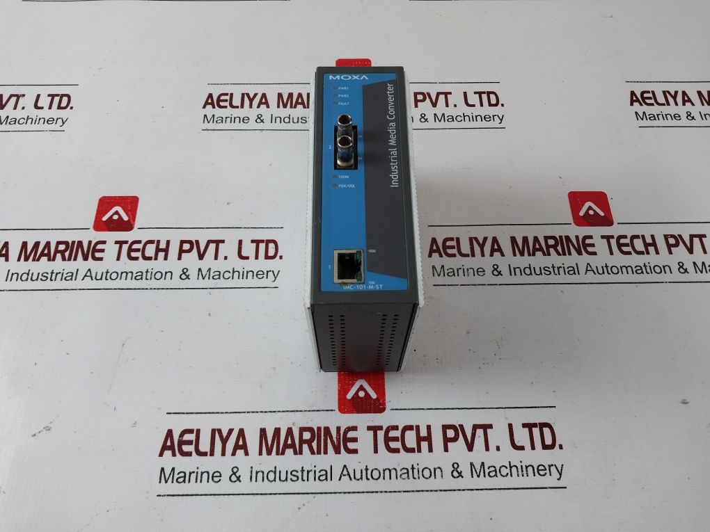 Moxa Imc-101-m-st-t Industrial Media Converter Rev.2.3