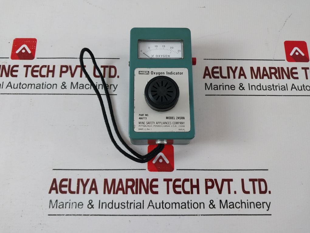 Msa 245Ra Oxygen Indicator 466773