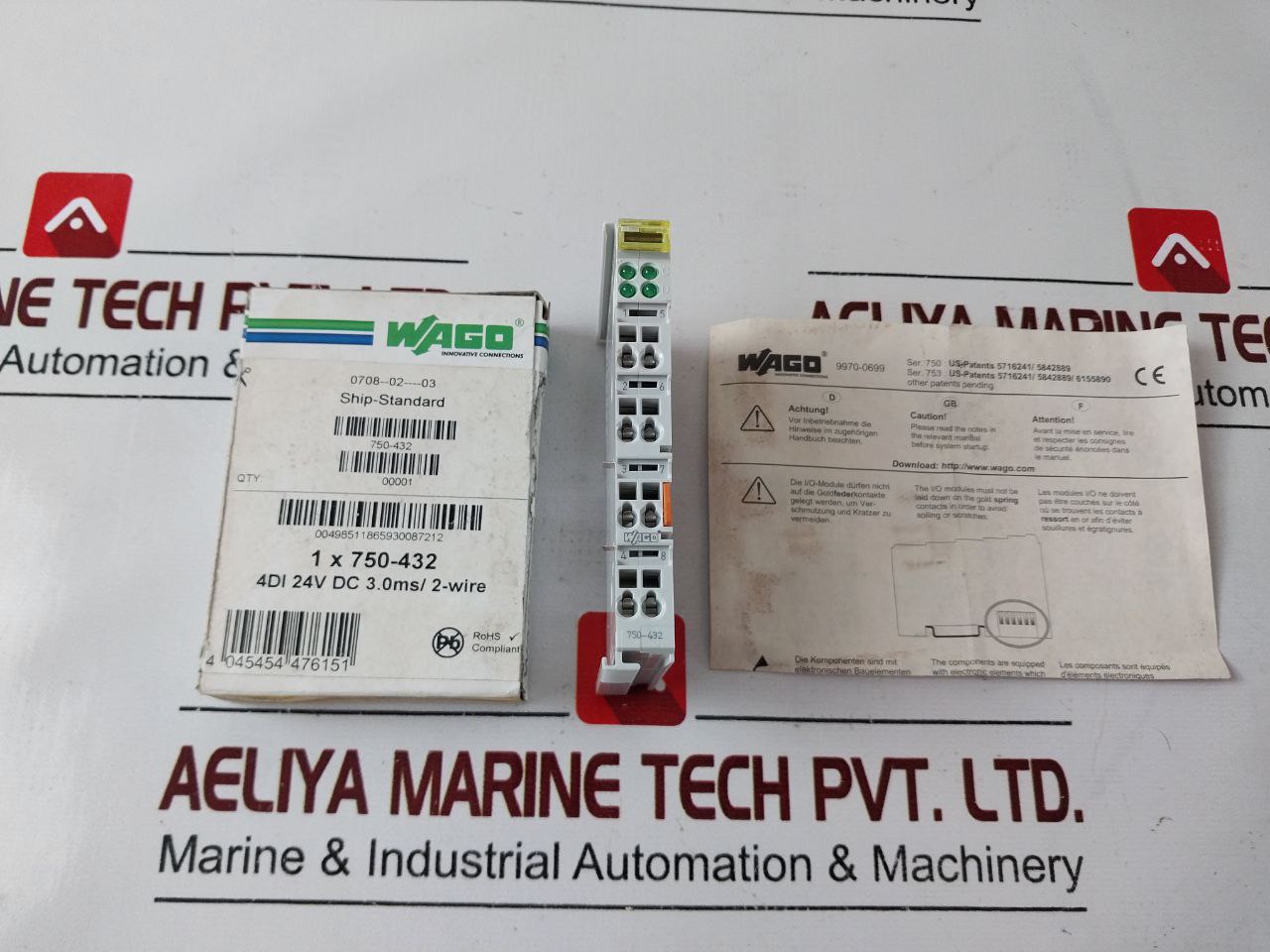 Wago 750-432 Input Module 0708--02----03