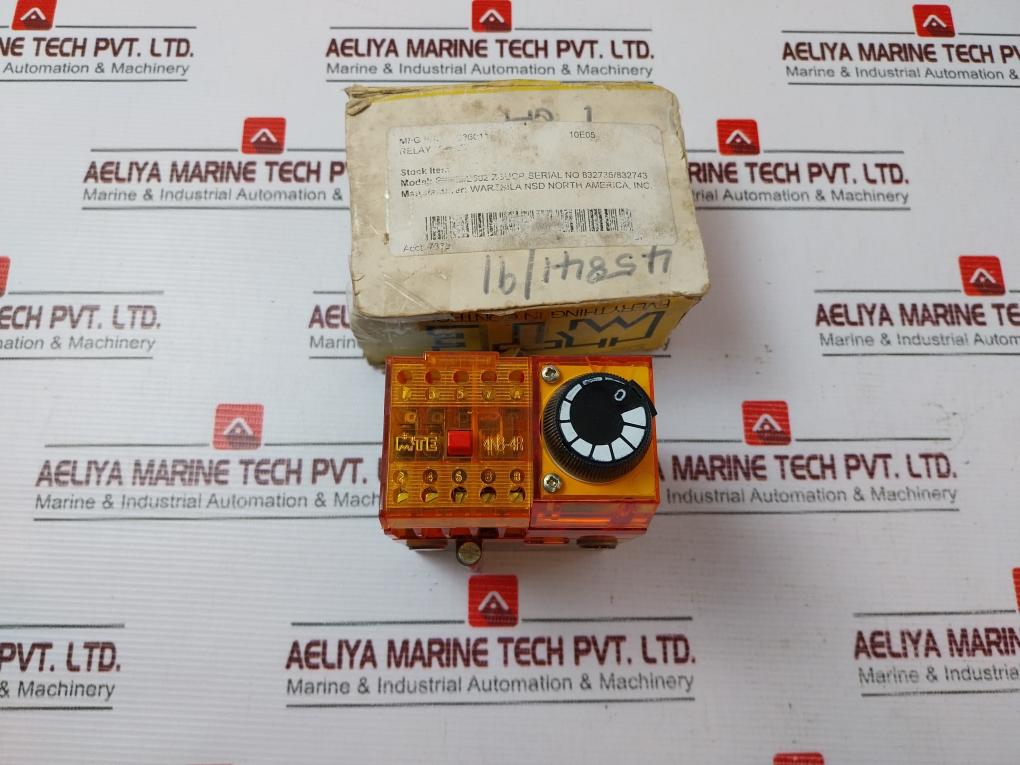 Mte 4N8-4R Relay Timer 115V 60Hz
