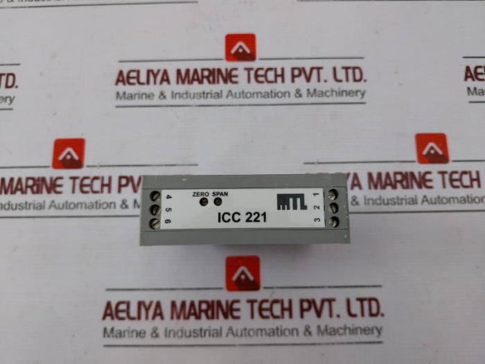 Mtl Instruments Icc 221 Temperature Converter K-thc Input 4-20 Ma Output
