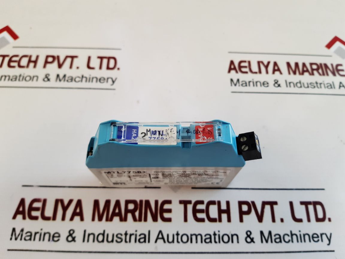 Mtl Instruments Mtl7758+ Shunt-diode Safety Barrier