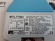 Mtl Instruments Mtl7758+ Shunt-diode Safety Barrier