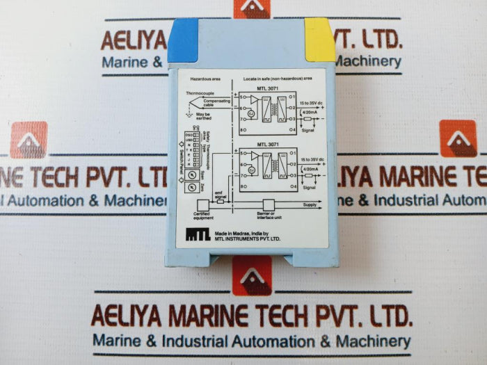 Mtl Instruments Mtl 3071 Series Mtl 3000 Temperature Converter
