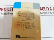 Measurement Technology Mtl 2211 Switch Operated Relay 120V Ac