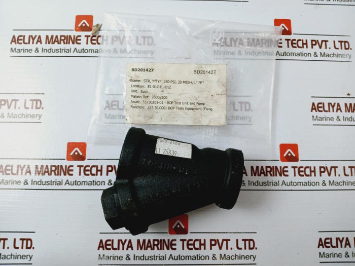 Mueller 10K11 Steam Y Typ Strainer 250 Psi 20 Mesh 1" Fpt