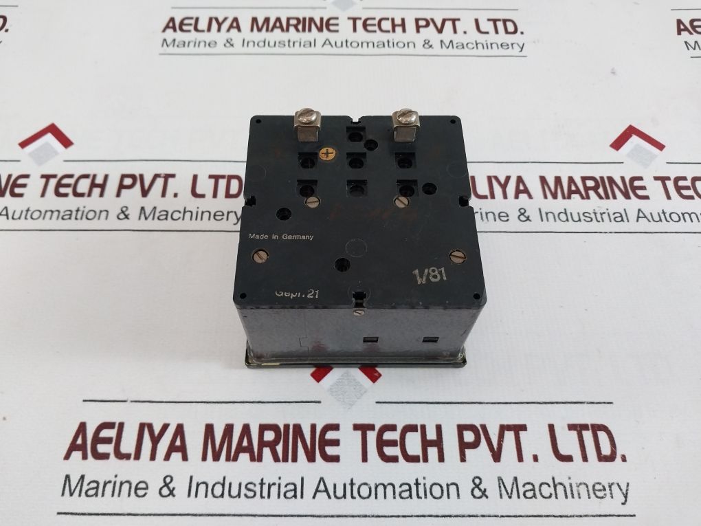 Muller & Weigert Panel Meter 0-6 Bar