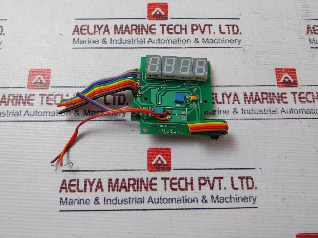 Multispan Mdc-1901D-d Temperature Controller Pcb