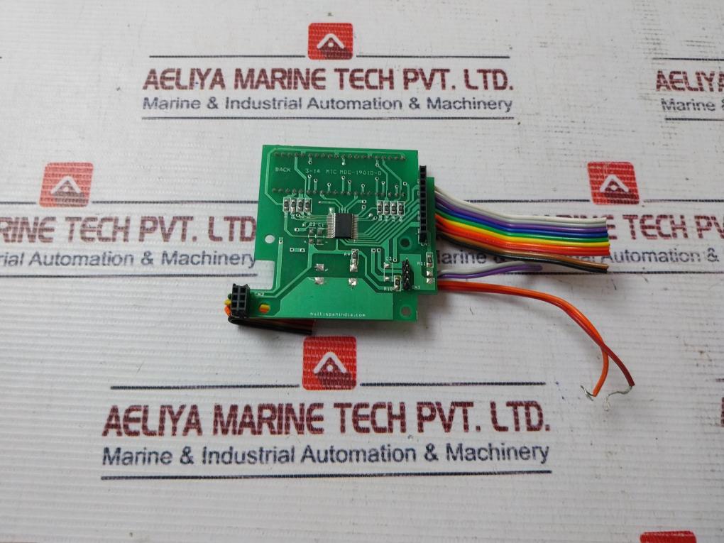 Multispan Mdc-1901D-d Temperature Controller Pcb