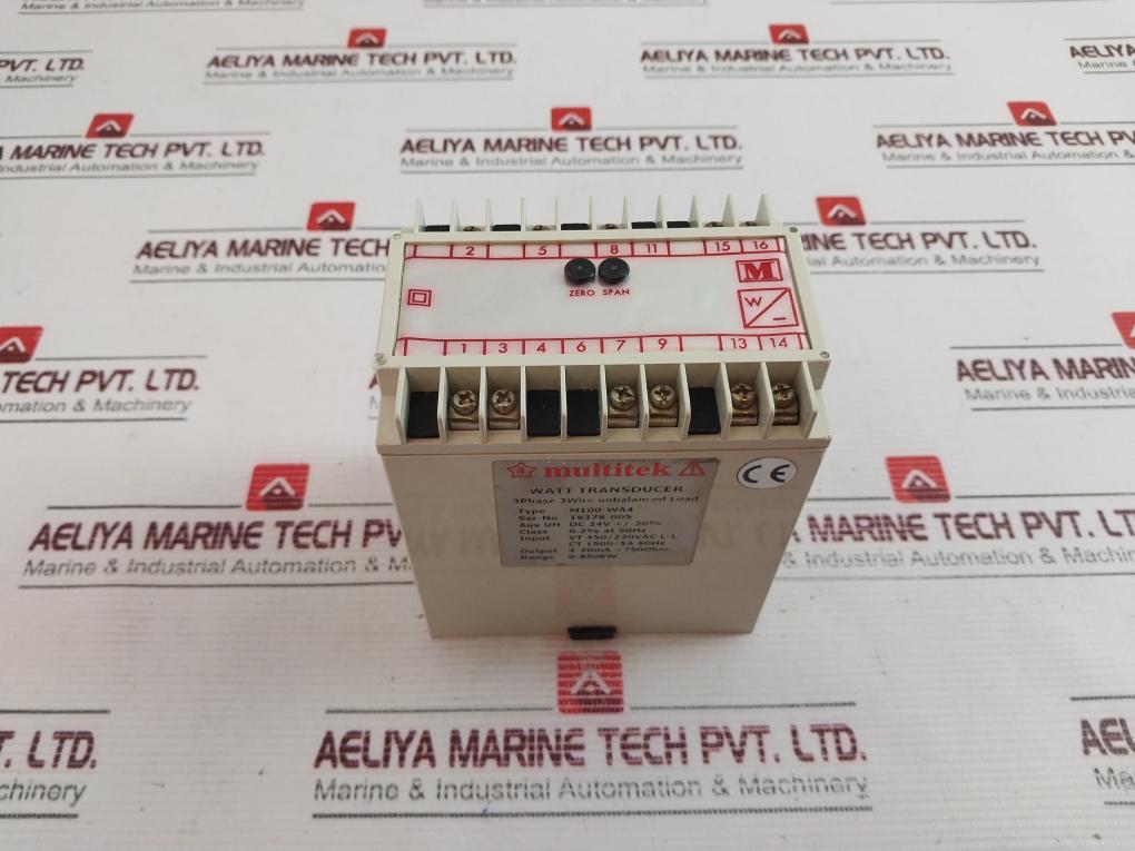 Multitek M100-wa4 3-phase Unbalanced Load Relay