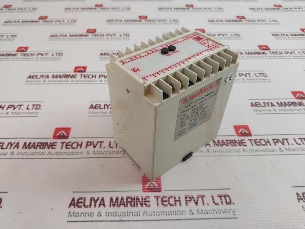 Multitek M100-wa4 3-phase Unbalanced Load Relay – Aeliya Marine