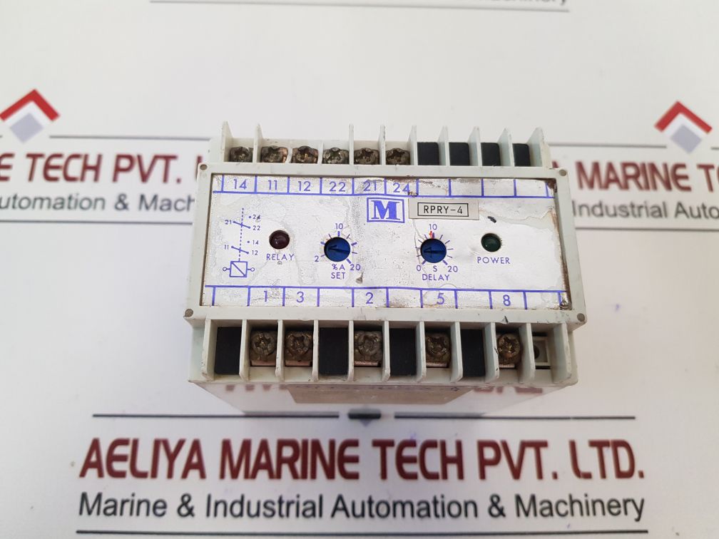 Multitek M200-rp3 Reverse Power Relay 450V L-l 5A 60Hz