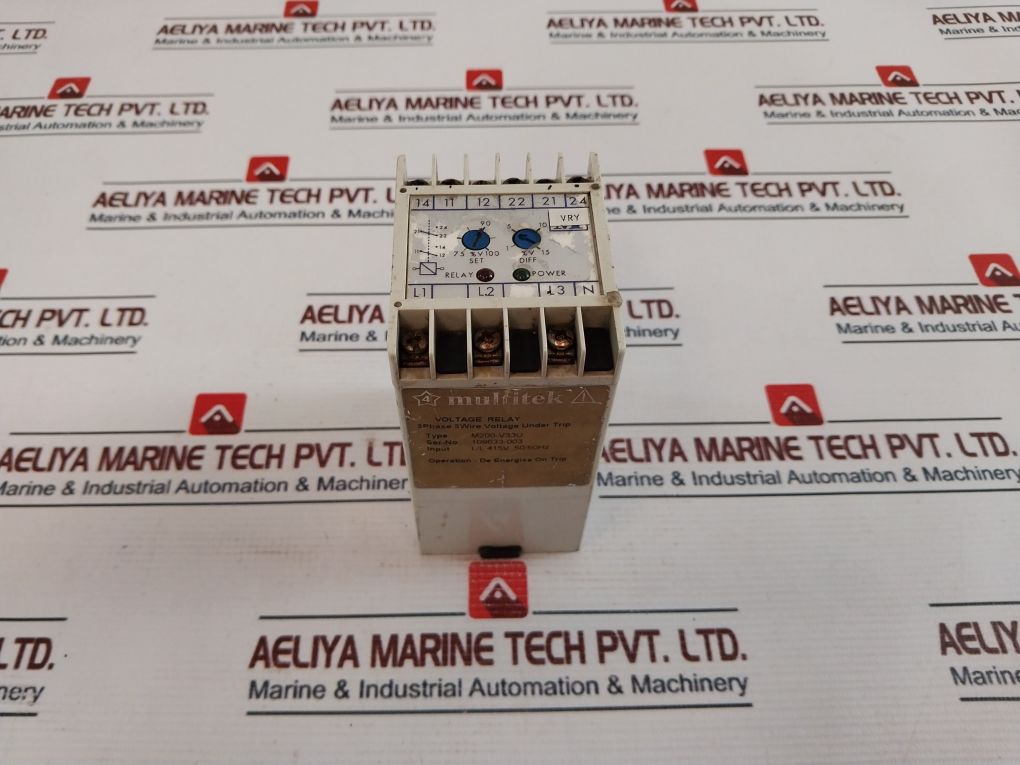 Multitek M200-v33U Voltage Relay 415V 50/60Hz – Aeliya Marine