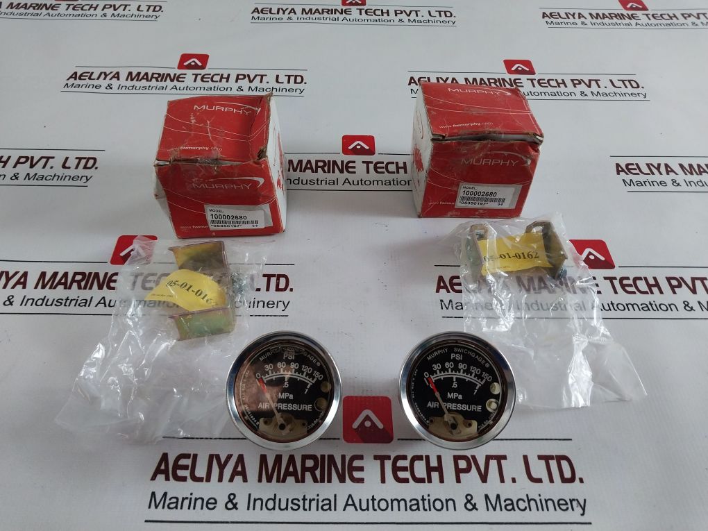 Murphy 100002680 Air Pressure Gauge 0 To 150 Psi