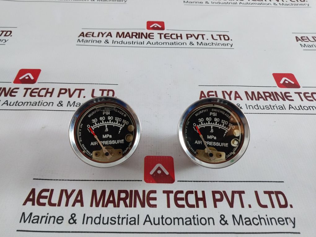 Murphy 100002680 Air Pressure Gauge 0 To 150 Psi